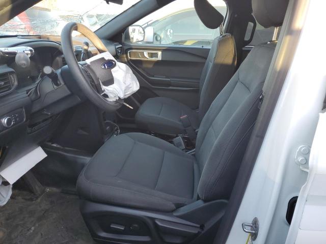 1FM5K8AW2NNA08754 - 2022 FORD EXPLORER POLICE INTERCEPTOR Weiß Foto 7