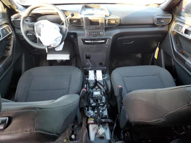 1FM5K8AW2NNA08754 - 2022 FORD EXPLORER POLICE INTERCEPTOR Weiß Foto 8