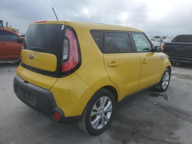 KNDJP3A51F7111703 - 2015 KIA SOUL + YELLOW photo 3