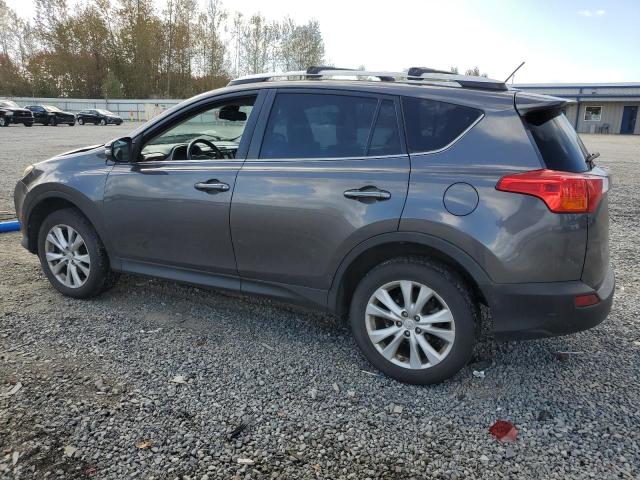 2T3DFREV1EW174249 - 2014 TOYOTA RAV4 LIMITED GRAY photo 2