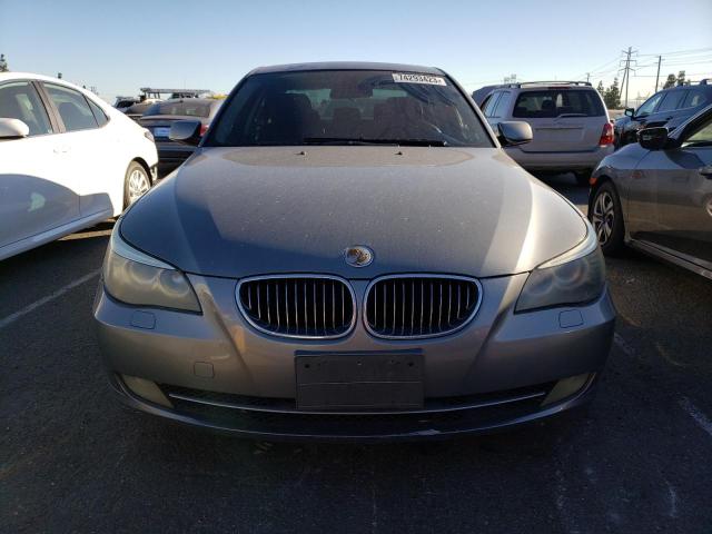 WBANU53538CT14764 - 2008 BMW 528 I GRAY photo 5