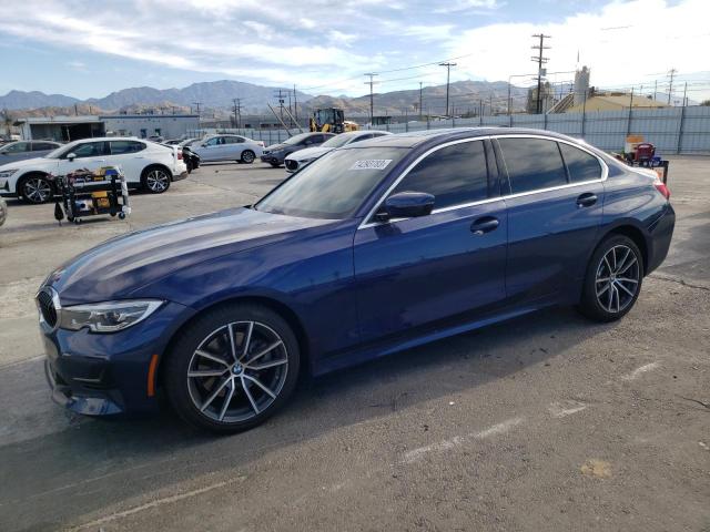 3MW5R7J07L8B29069 - 2020 BMW 330XI BLUE photo 1