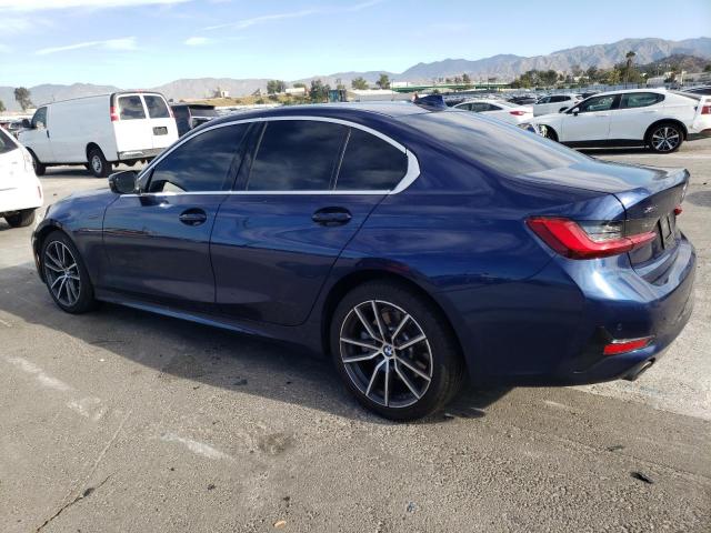 3MW5R7J07L8B29069 - 2020 BMW 330XI BLUE photo 2