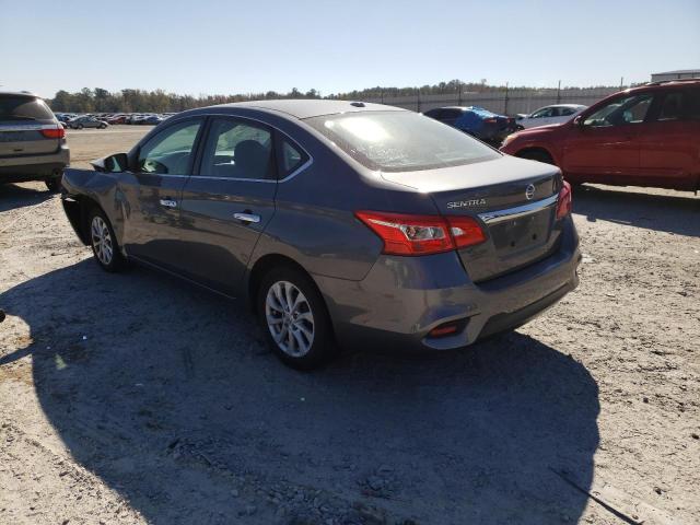 3N1AB7AP7JL647621 - 2018 NISSAN SENTRA S GRAY photo 2