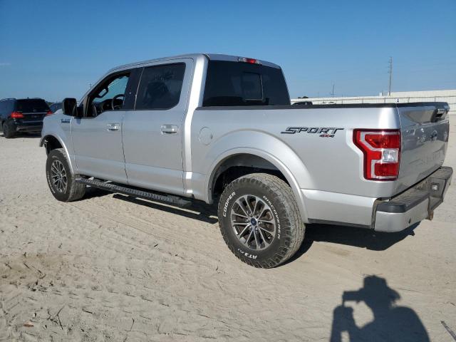 1FTEW1EPXJFB56027 - 2018 FORD F150 SUPERCREW SILVER photo 2