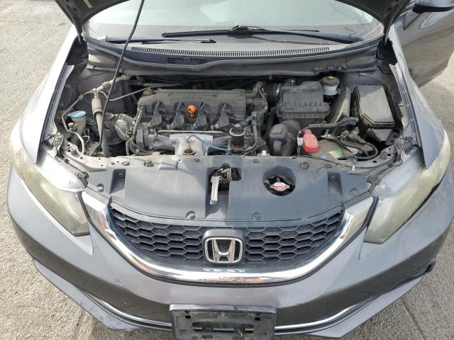 19XFB2F51DE258673 - 2013 HONDA CIVIC LX GRAY photo 11