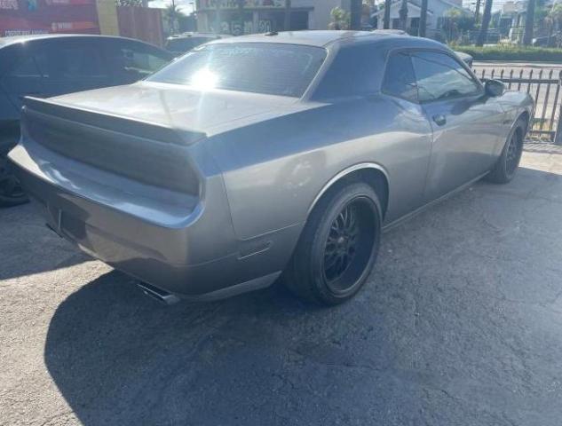 2C3CDYAG8CH120984 - 2012 DODGE CHALLENGER SXT GRAY photo 4