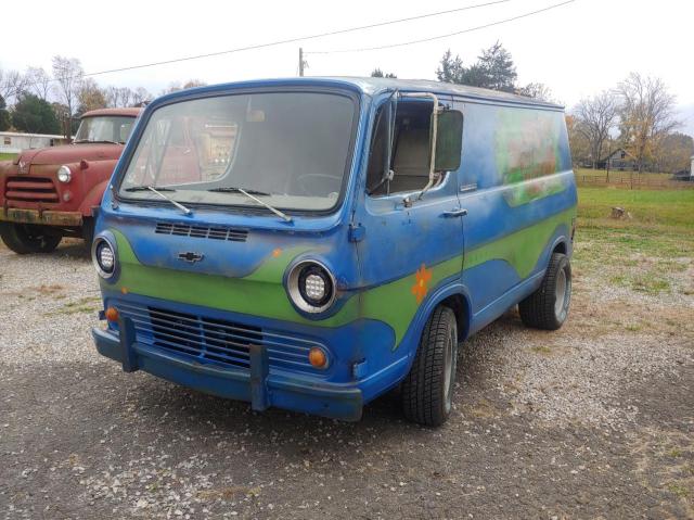 G1255P122439 - 1965 CHEVROLET CHEVY VAN TWO TONE photo 2