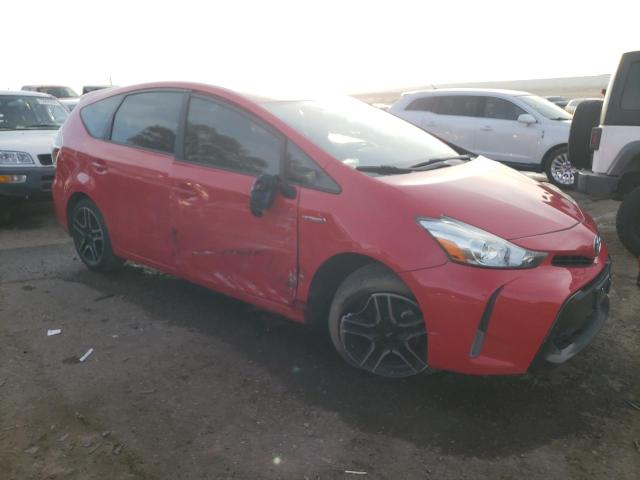 JTDZN3EU8FJ019680 - 2015 TOYOTA PRIUS V RED photo 4