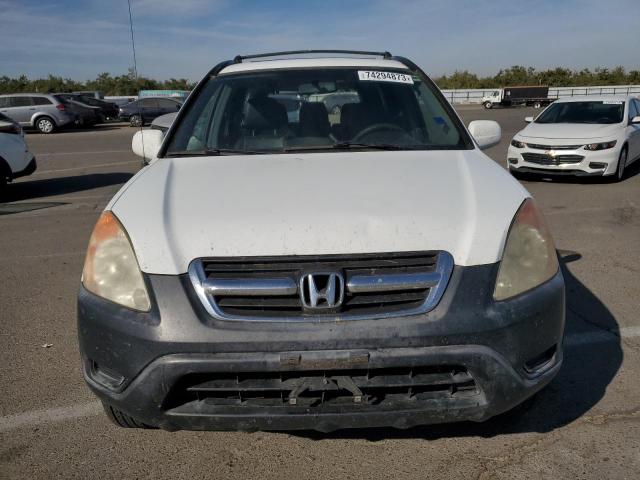 JHLRD78834C053667 - 2004 HONDA CR-V EX WHITE photo 5