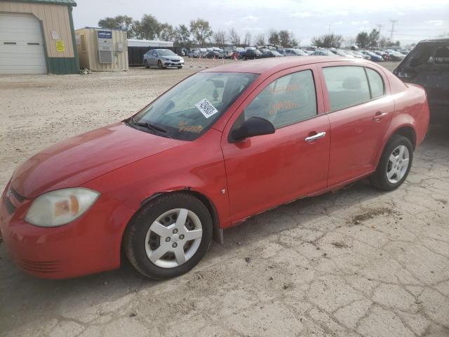 1G1AK55F267877929 - 2006 CHEVROLET COBALT LS RED photo 1