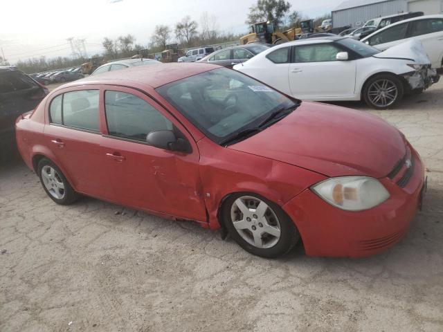 1G1AK55F267877929 - 2006 CHEVROLET COBALT LS RED photo 4