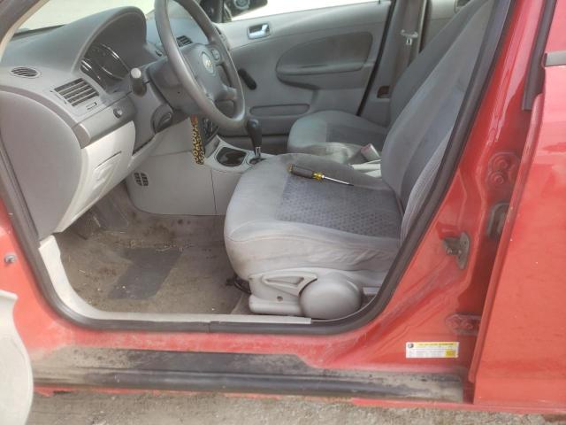 1G1AK55F267877929 - 2006 CHEVROLET COBALT LS RED photo 7