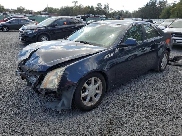 1G6DF577780170614 - 2008 CADILLAC CTS BLUE photo 1
