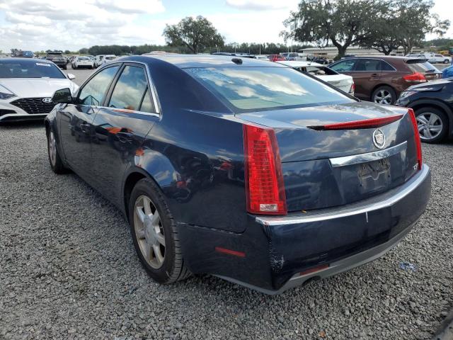 1G6DF577780170614 - 2008 CADILLAC CTS BLUE photo 2