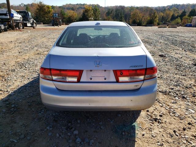 1HGCM56824A073061 - 2004 HONDA ACCORD EX BLUE photo 6