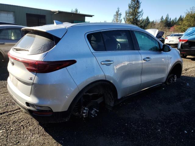 KNDP6CAC6L7834888 - 2020 KIA SPORTAGE S SILVER photo 3