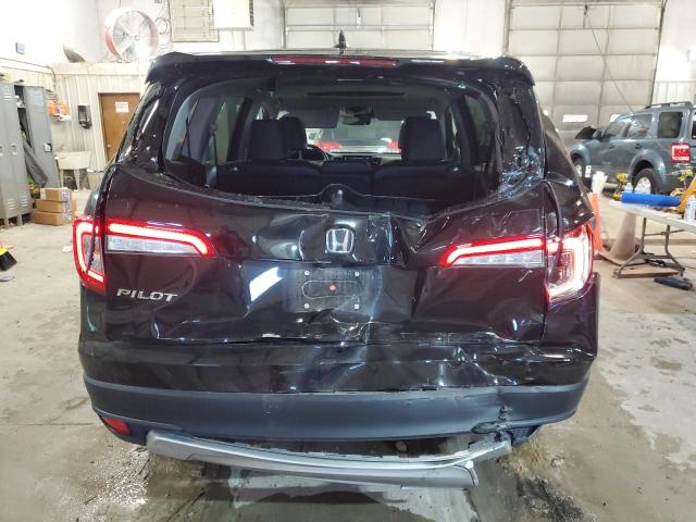 5FNYF5H58NB003882 - 2022 HONDA PILOT EXL BLACK photo 6