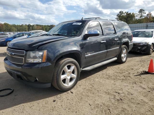 1GNSCKE01CR277705 - 2012 CHEVROLET SUBURBAN C1500 LTZ BLACK photo 1