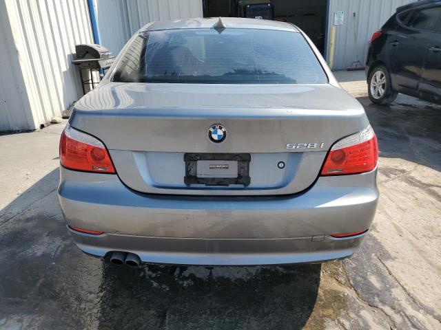 WBANU53568CT18761 - 2008 BMW 528 I GRAY photo 6