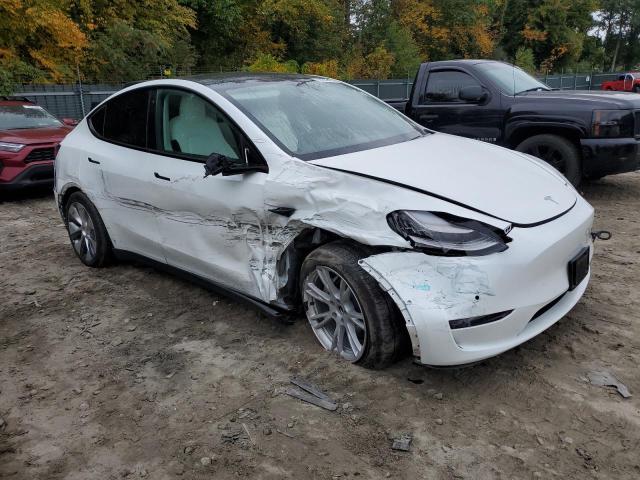 5YJYGDEE4LF027654 - 2020 TESLA MODEL Y WHITE photo 4