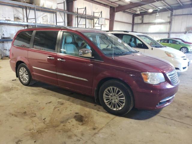 2C4RC1CG9FR603167 - 2015 CHRYSLER TOWN & COU TOURING L RED photo 4