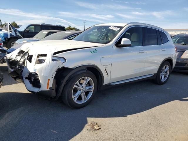 5UXTS1C0XM9H04489 - 2021 BMW X3 XDRIVE30E WHITE photo 1