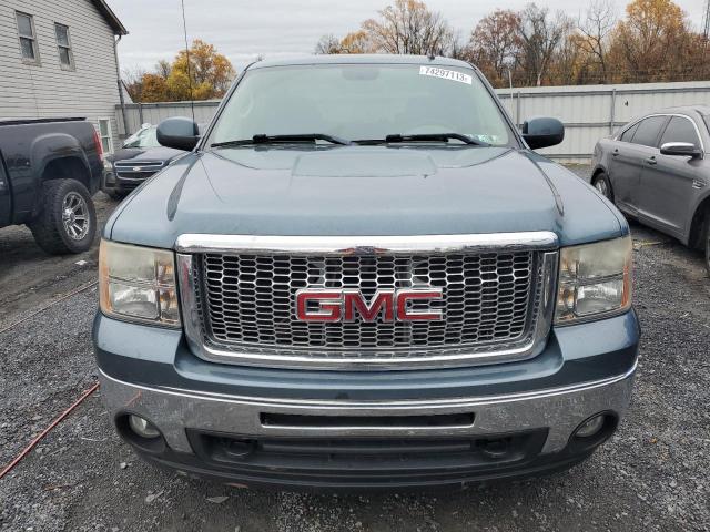 3GTRKWE36AG295979 - 2010 GMC SIERRA K1500 SLT BLUE photo 5