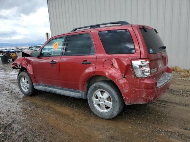 1FMCU0D76CKB64902 - 2012 FORD ESCAPE XLT BURGUNDY photo 2