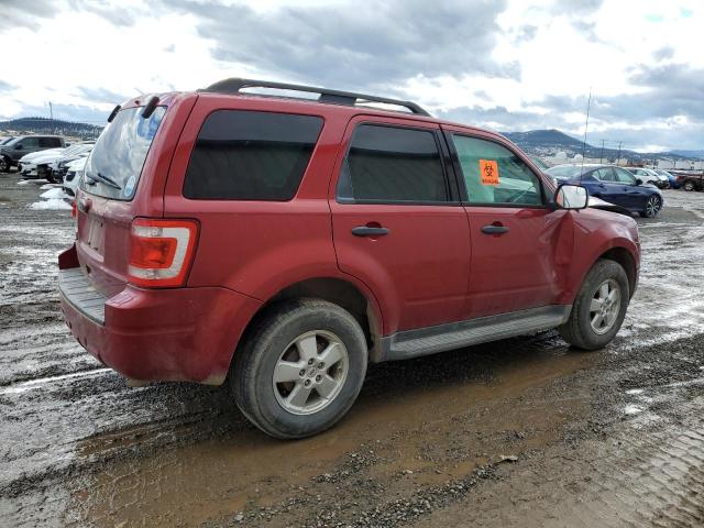 1FMCU0D76CKB64902 - 2012 FORD ESCAPE XLT BURGUNDY photo 3