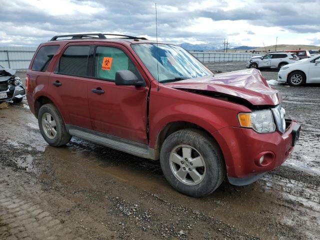 1FMCU0D76CKB64902 - 2012 FORD ESCAPE XLT BURGUNDY photo 4