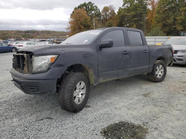 1N6AA1EJ9HN531721 - 2017 NISSAN TITAN S BLACK photo 1