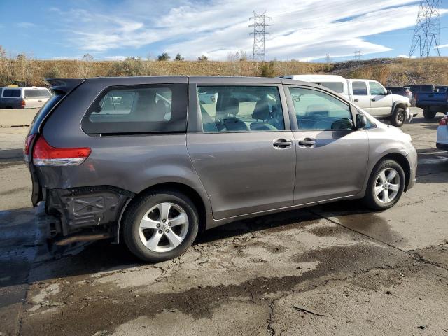 5TDKA3DC9BS006682 - 2011 TOYOTA SIENNA BASE GRAY photo 3