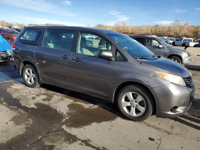 5TDKA3DC9BS006682 - 2011 TOYOTA SIENNA BASE GRAY photo 4