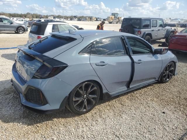 SHHFK7H95KU226053 - 2019 HONDA CIVIC SPORT TOURING BLUE photo 3