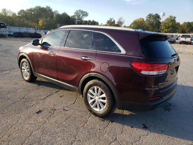 5XYPG4A34GG172465 - 2016 KIA SORENTO LX BURGUNDY photo 2