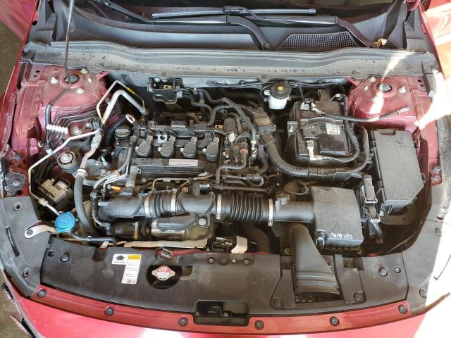 1HGCV1F1XLA019112 - 2020 HONDA ACCORD LX RED photo 11