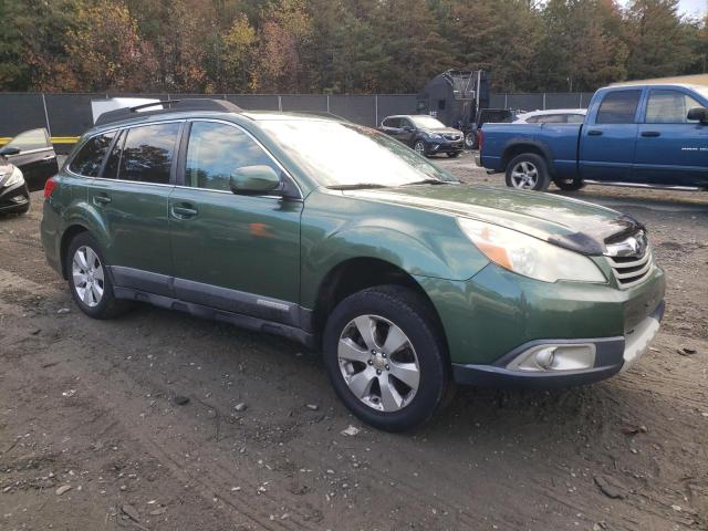 4S4BRBKC6B3342051 - 2011 SUBARU OUTBACK 2.5I LIMITED GREEN photo 4