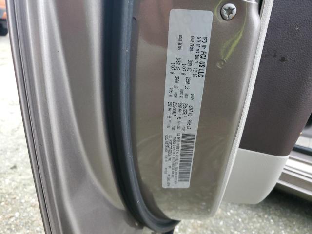 2C4RC1EG7HR650598 - 2017 CHRYSLER PACIFICA TOURING L PLUS TAN photo 13