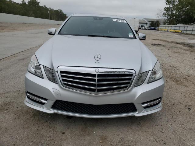 WDDHF2EB7CA548850 - 2012 MERCEDES-BENZ E 350 BLUETEC SILVER photo 5