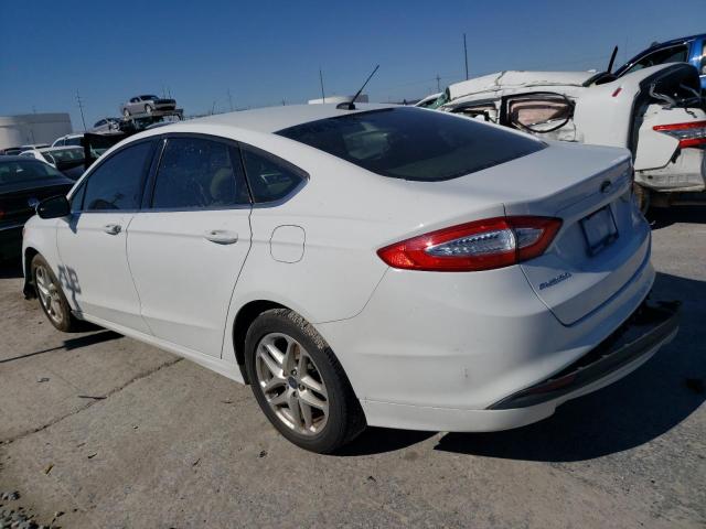 3FA6P0HD5ER278614 - 2014 FORD FUSION SE WHITE photo 2