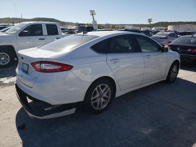 3FA6P0HD5ER278614 - 2014 FORD FUSION SE WHITE photo 3