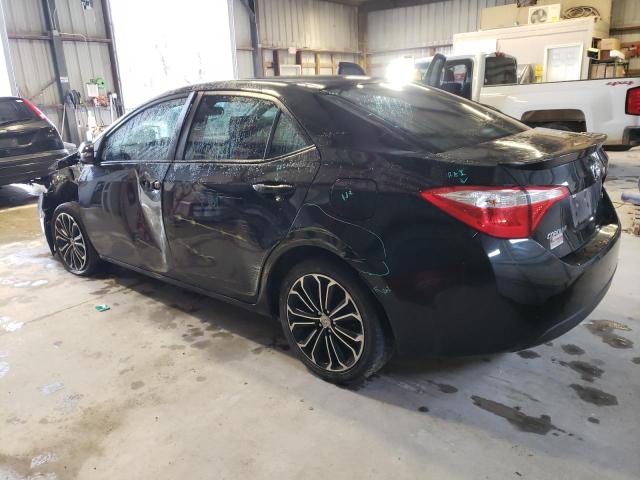 5YFBURHE6GP483611 - 2016 TOYOTA COROLLA L BLACK photo 2