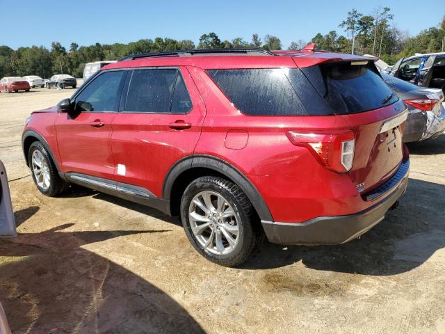 1FMSK7DH5LGD13760 - 2020 FORD EXPLORER XLT RED photo 2