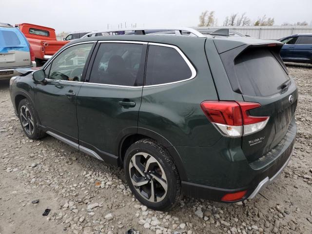 JF2SKARC5NH448816 - 2022 SUBARU FORESTER TOURING 绿色 照片 2