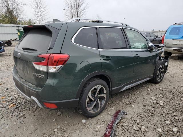 JF2SKARC5NH448816 - 2022 SUBARU FORESTER TOURING 绿色 照片 3