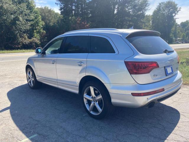 WA1DGAFE9FD008003 - 2015 AUDI Q7 PRESTIGE SILVER photo 3