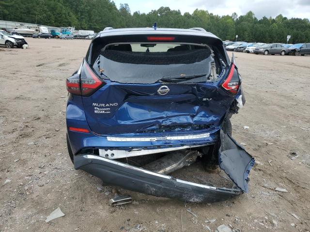 5N1AZ2BJ3NC117049 - 2022 NISSAN MURANO SV BLUE photo 6