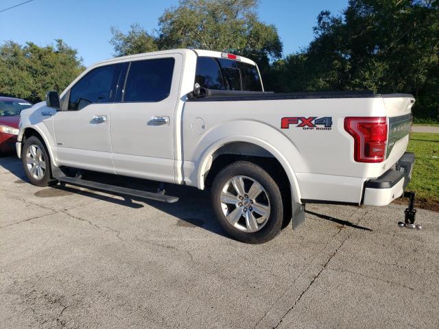 1FTEW1EGXGFD55233 - 2016 FORD F150 SUPERCREW WHITE photo 2