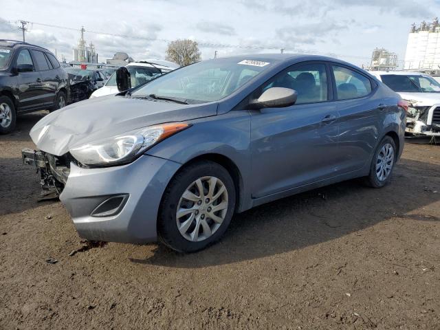 5NPDH4AE3CH078890 - 2012 HYUNDAI ELANTRA GLS GRAY photo 1